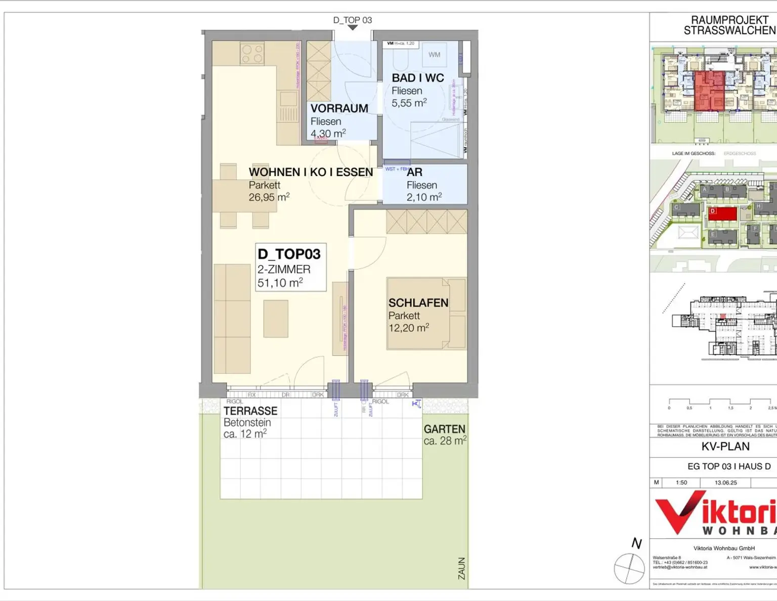 Charmante 2-Zimmer Wohnung mit Garten in Straßwalchen!