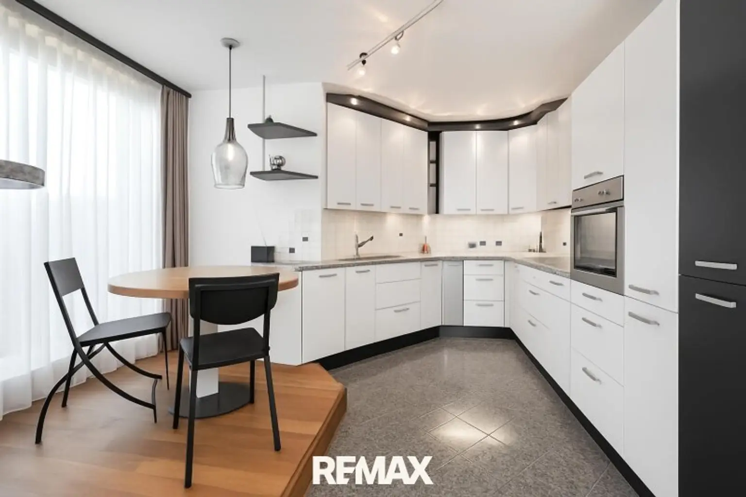 Visualisierungsbeispiel Küche weiß