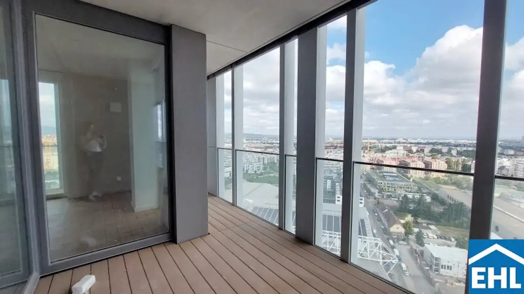3-Zi.-Erstbezug mit Loggia & Donaublick | TOWER HOMES