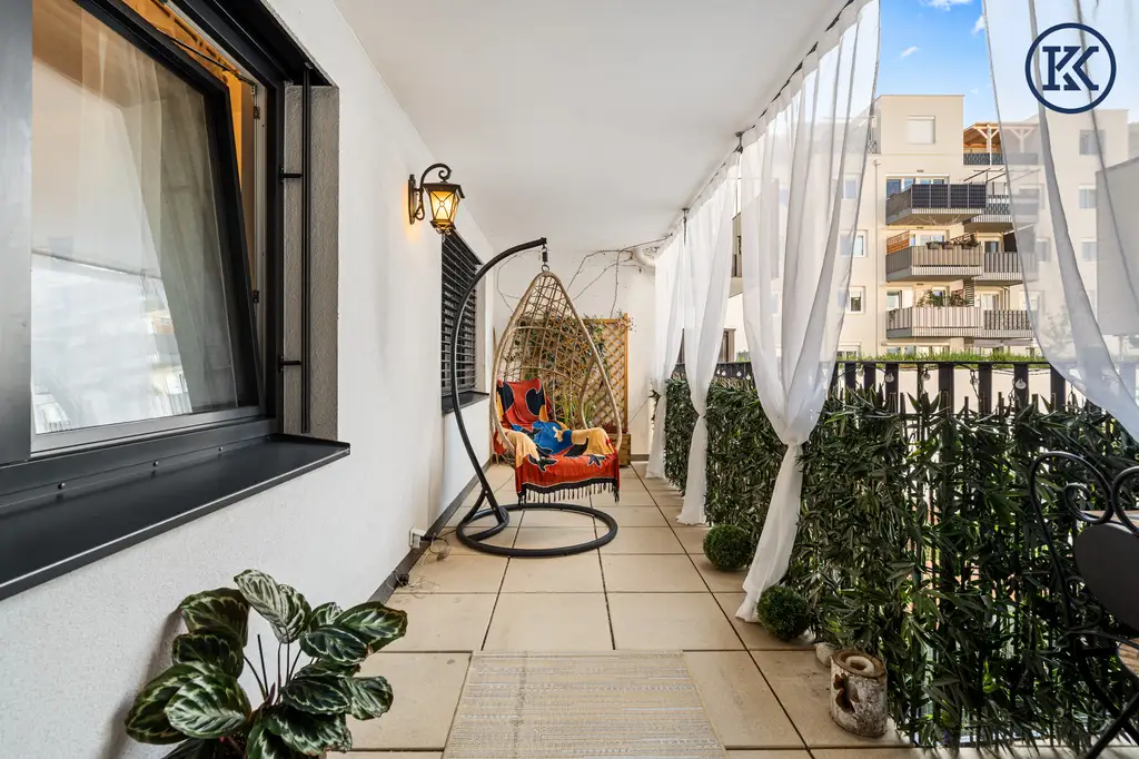 OPEN HOUSE am Dienstag den 19.08.25 ab 10 Uhr für die
Hofseitige 3-Zimmer-Wohnung mit 14 m² Loggia