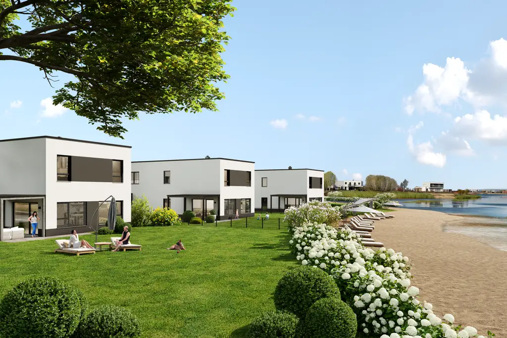 Erste Reihe fußfrei – traumhaftes Einfamilienhaus mit Blick aufs Wasser