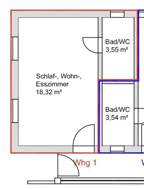 Kleine Mietwohnung in Gratkorn, ab sofort, Top 1