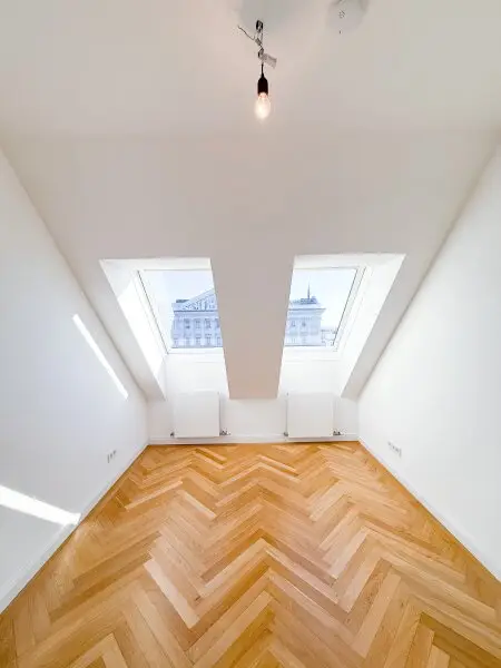 Exklusive 3-Zimmer-Dachgeschoßwohnung mit Klimaanlage und Dachterrasse – Kärntner Ring, 1010 Wien