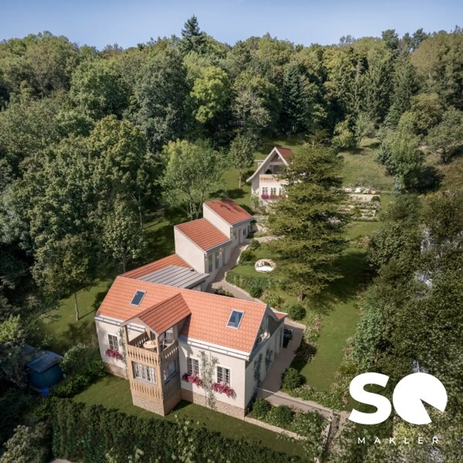 #SQ - WOHNEN IM GRÜNEN – GRUNDSTÜCK MIT BESTANDSGEBÄUDEN IN EXKLUSIVER LAGE DES 19. BEZIRKS