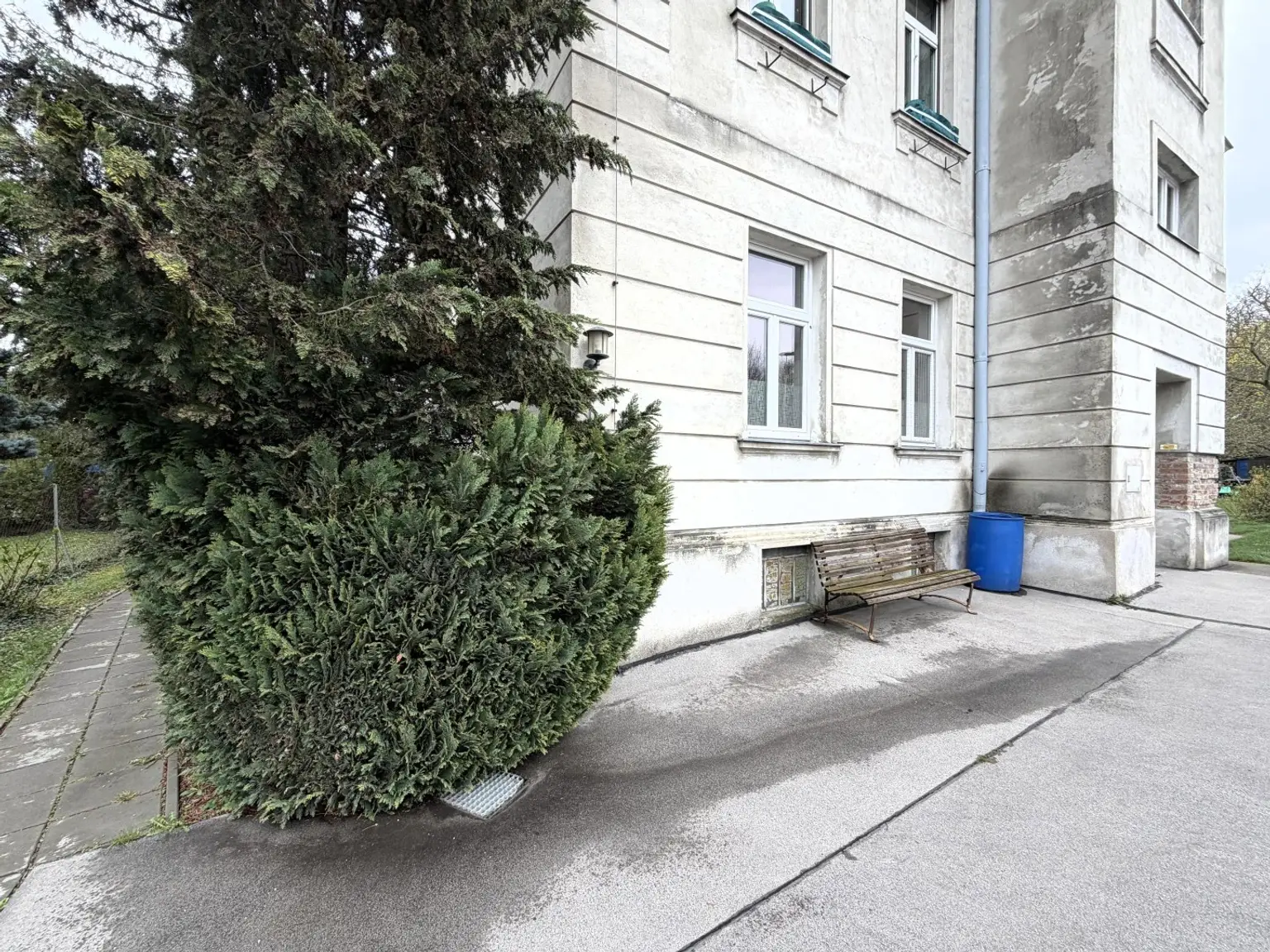 Hausansicht Gemeinschaftsgarten