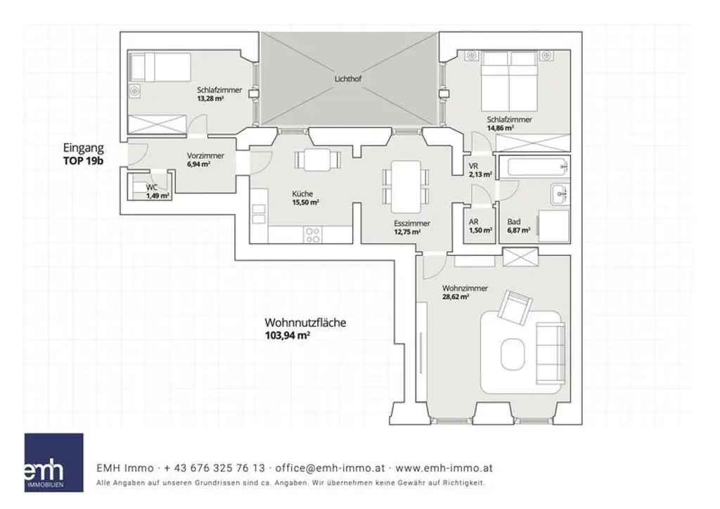 Schöne Innenstadtwohnung in Top Lage Nähe Stephansplatz