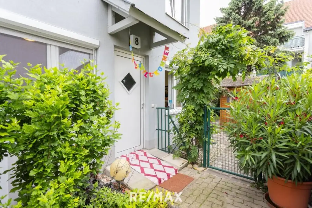 Idyllisches Reihenhaus mit Garten in Essling nahe Lobau und Marchfeld Center