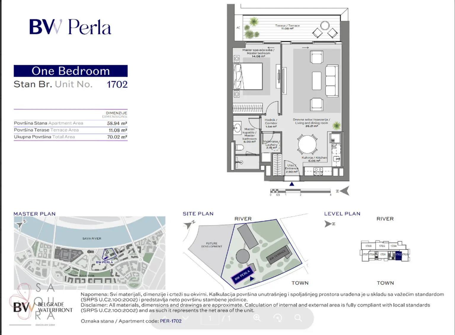 BW PERLA
Unit No. 1072
