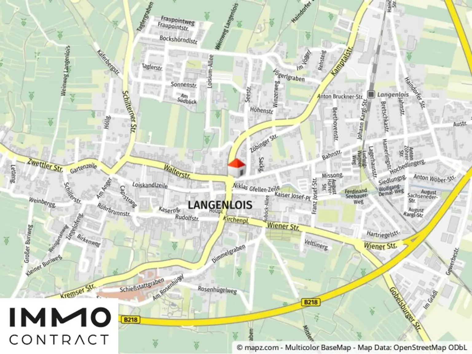 Geolyzer Kartenausschnitt