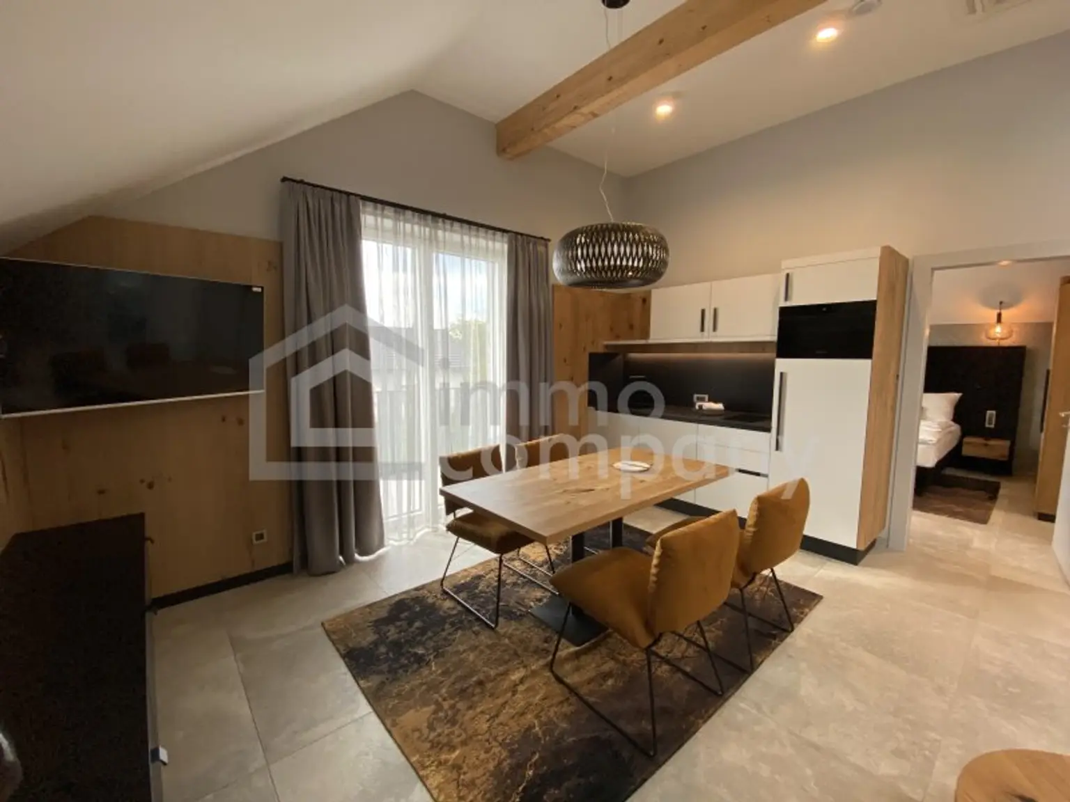 Appartement im Gästehaus, Wohnzimmer