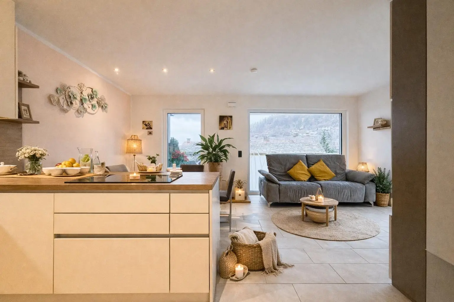 Wohnzimmer - Visualisierung