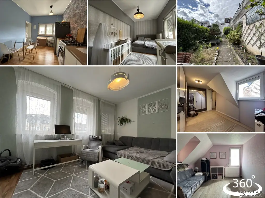ZUR MIETE - Vierzimmerwohnung im OG und DG mit Gartennutzung