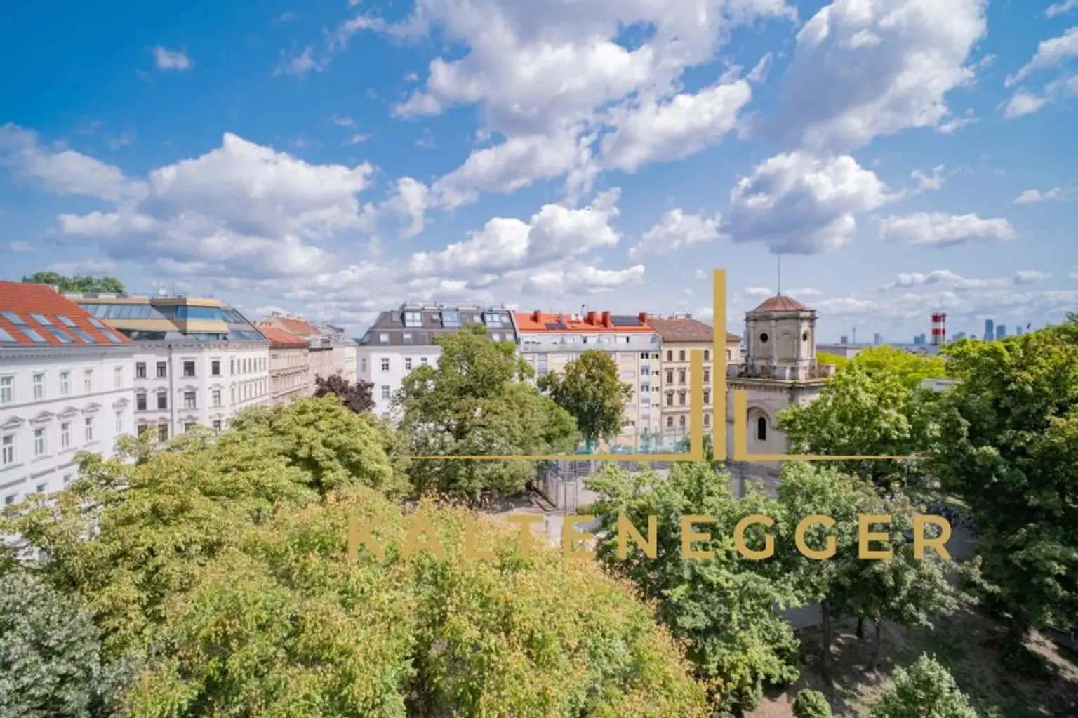 Blick auf den Anton-Baumann-Park