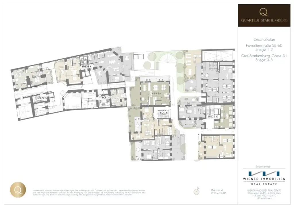Quartier Starhemberg - Geschichte bewahrt. Zukunft gebaut. Jetzt bezugsbereit.