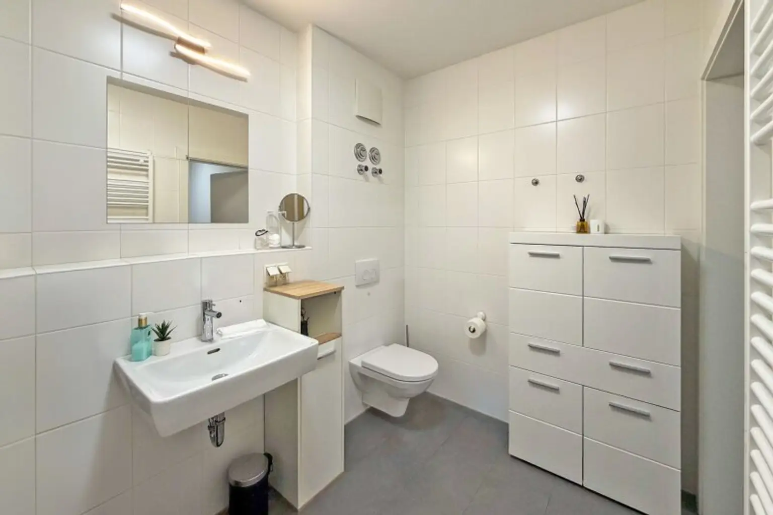Badezimmer mit WC