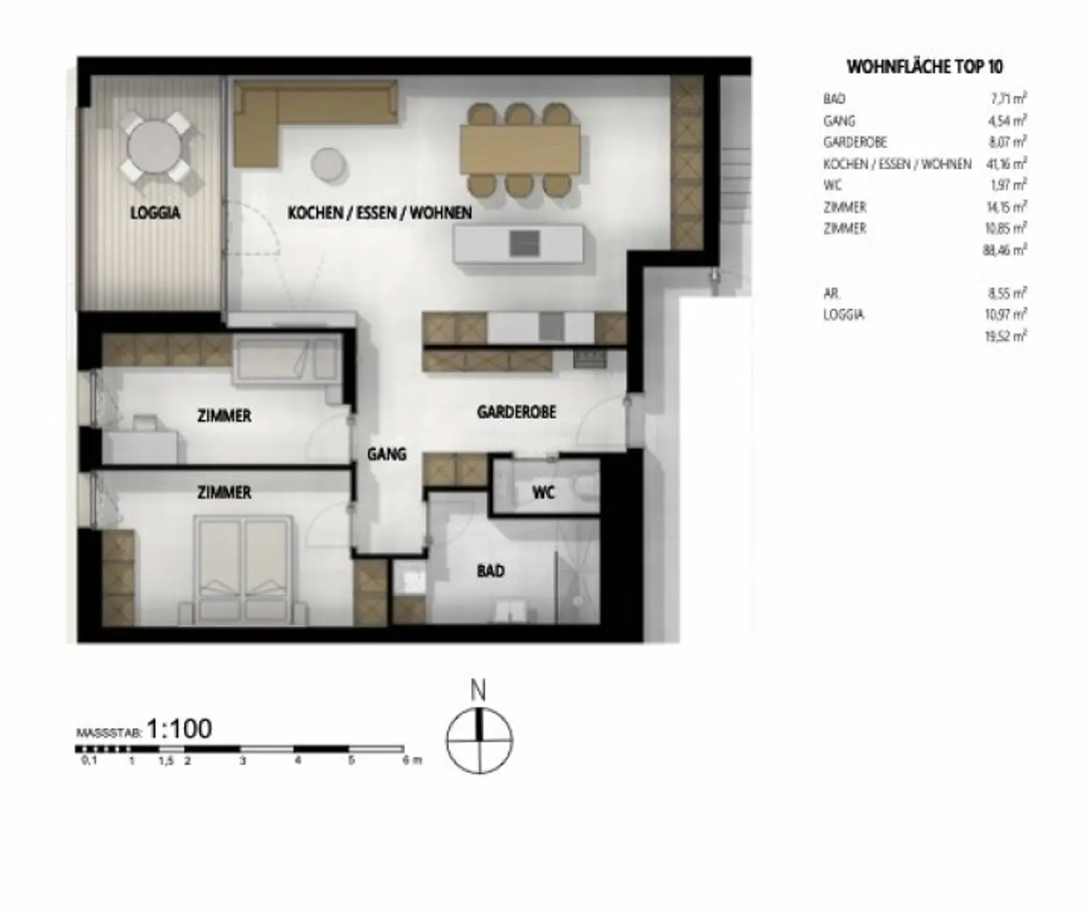 Architektonisch hochwertiger Neubau in Top-Lage von Scharnitz! Top 10