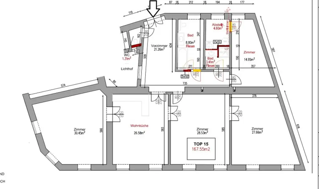 Erstbezug beim Rochusmarkt - Neu sanierte 5 Zimmer Altbauwohnung in begehrter Lage!