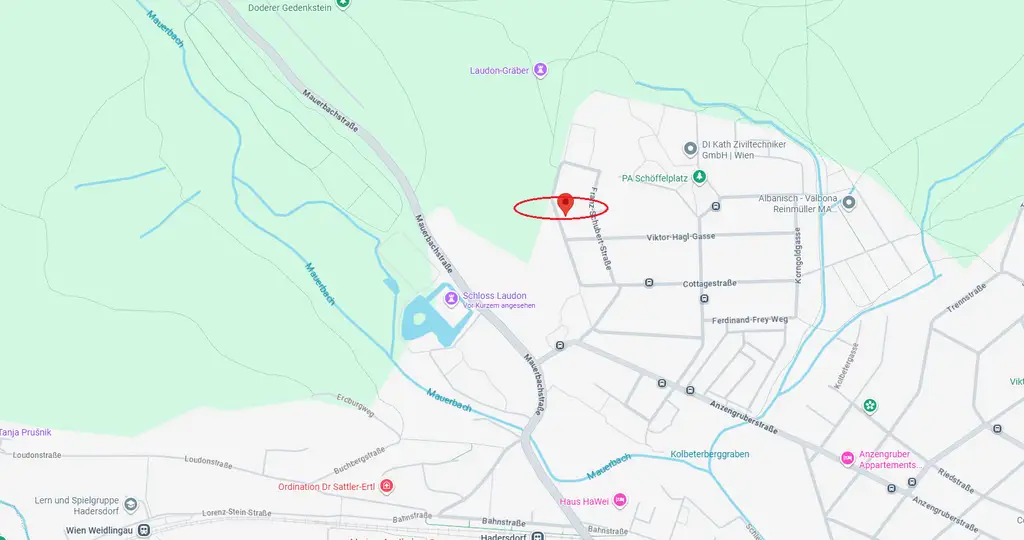 Großes Bauträgergrundstück in Grün-Ruhelage am Wolfersberg