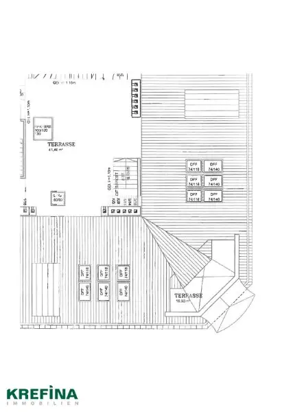 Gemütlich Wohnen - Dachterrasse (41,46 m²) - Blick über Wien