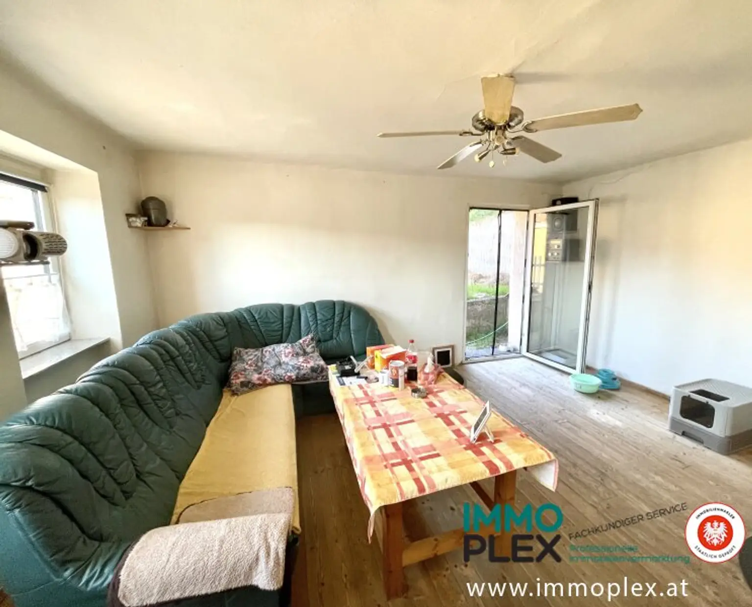 Einfamilienhaus mit 3 Zimmer und Garage zum FERTIG herrichten in Zemling zu verkaufen!