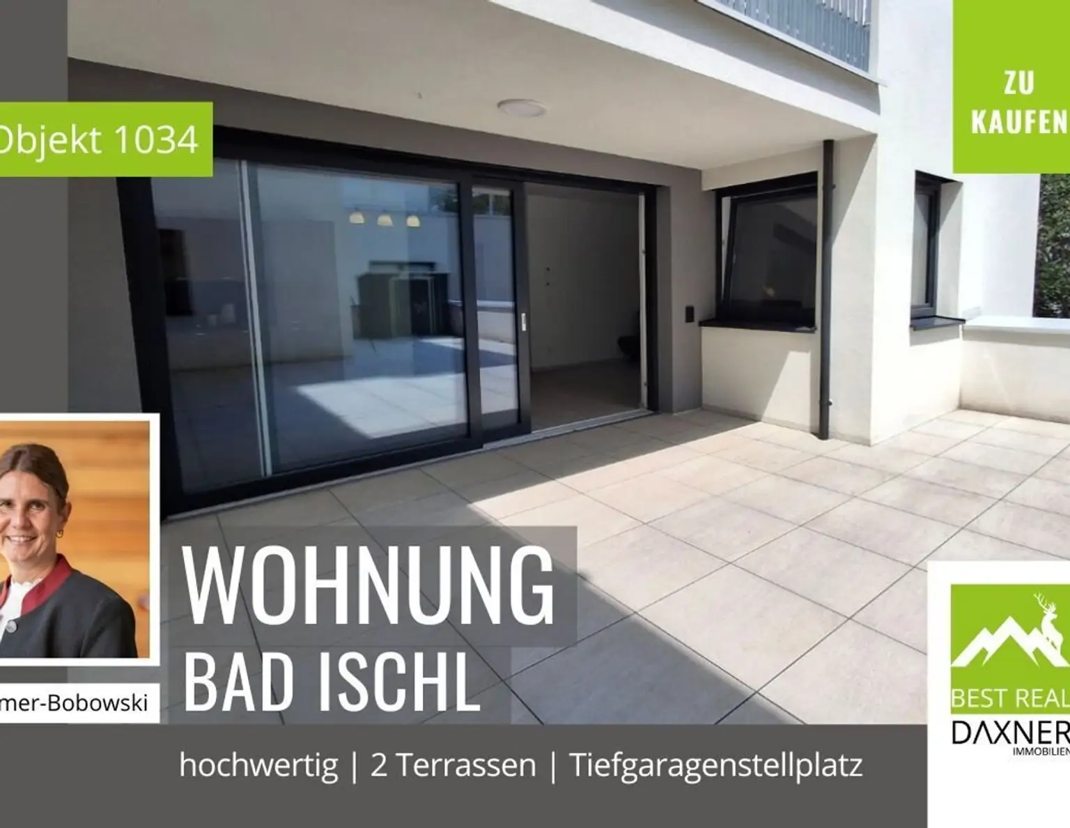 Traumhafte Eigentumswohnung mit 2 Terrassen in Bad Ischl