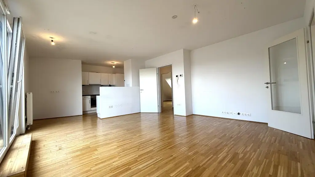 4-Zimmer-Neubauwohnung im 2. Dachgeschoß!  21,32m² Terrassenfläche mit Abendsonne!!