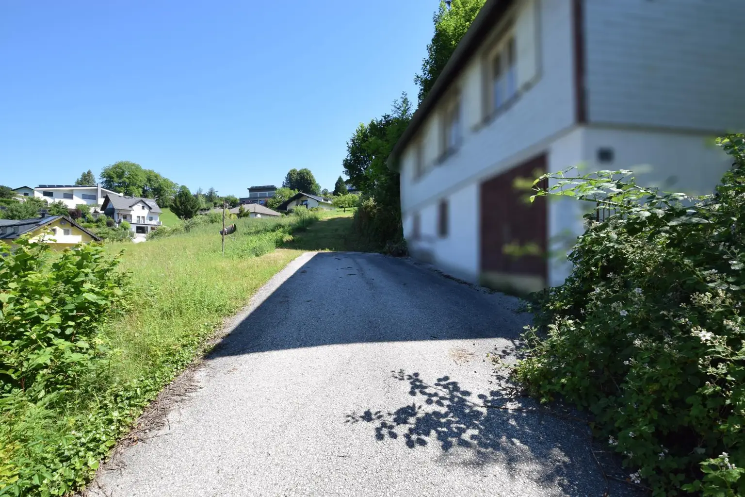 Zufahrt Grundstück