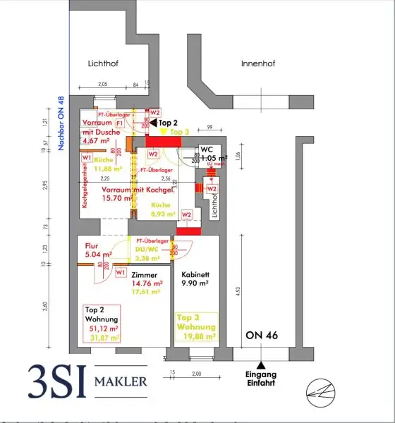 Klausgasse 46: Bastlerhit - 2-Zimmer-Wohnung in charmantem Altbau