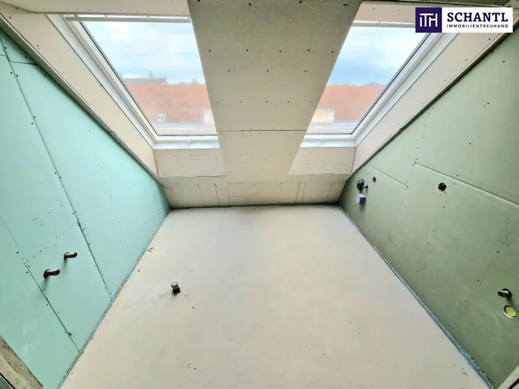 Exklusive 4-Zimmer-Dachgeschosswohnung in revitalisiertem Altbauhaus – Stilvolles Wohnen mit Dachterrasse, Fischgrätparkett, Klimaanlage & Luftwärmepumpe auf modernstem Stand