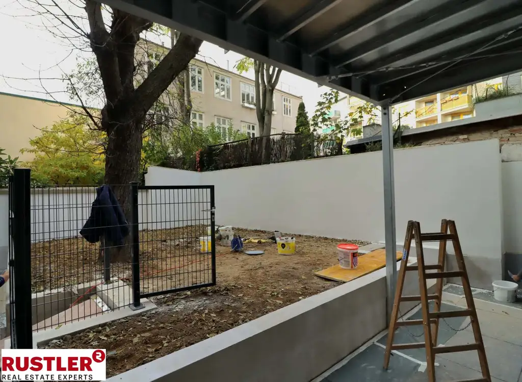 3 Zimmer-Erstbezug mit 45m² Eigengarten und Terrasse - Nähe Kutschkermarkt