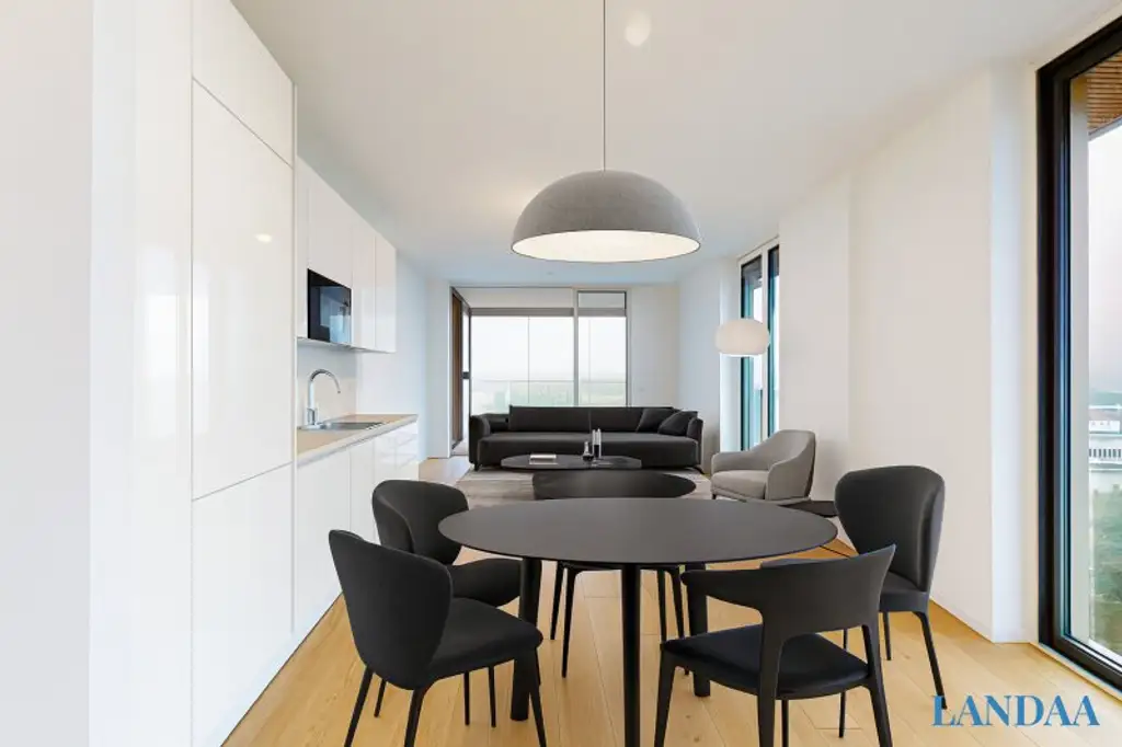 Möblierte 2-Zimmer-Wohnung mit großzügiger Loggia und exklusiven Services