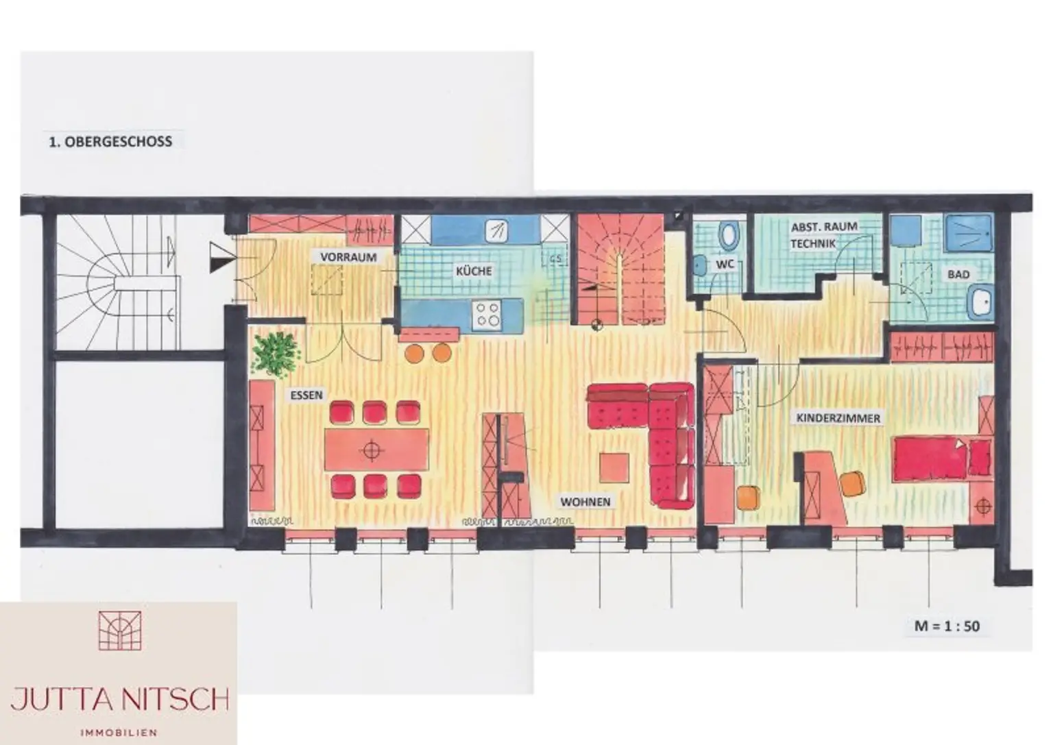 Elegante 4-Zimmer-Maisonette mit Terrasse und Autoabstellplatz - Gumpoldskirchen