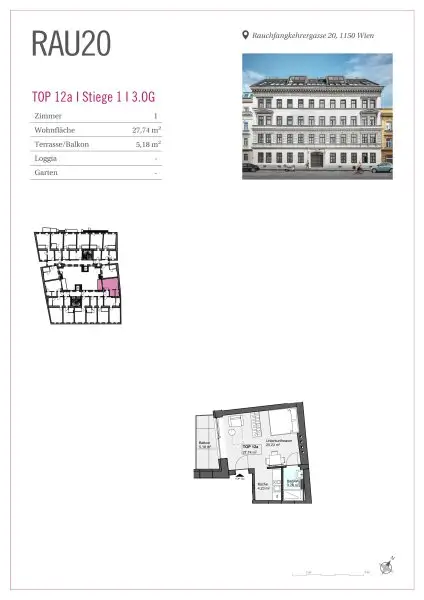 Schönbrunner Top-Rendite 5-6% | Mietenpool & Kurzzeitvermietung