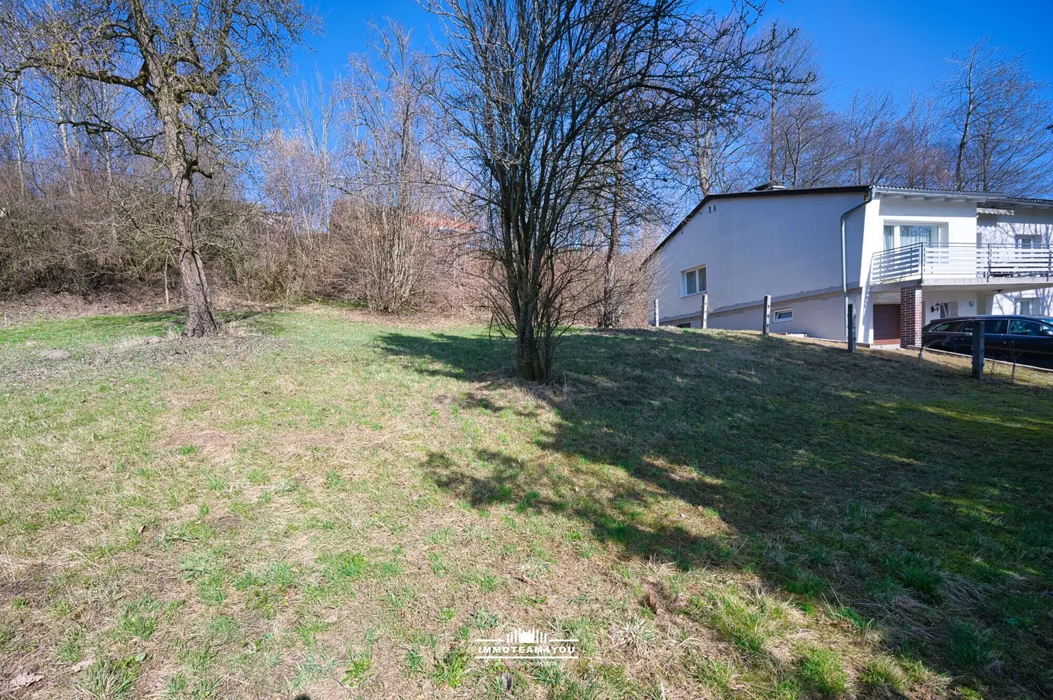 Blick von der Straße Gst.Nr. 610 DSC_5684