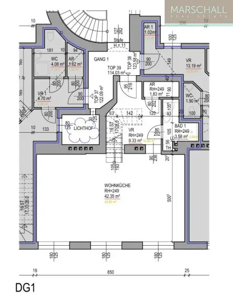 Helle 4-Zimmer-Dachgeschosswohnung mit traumhaftem Fernblick im 7. Bezirk