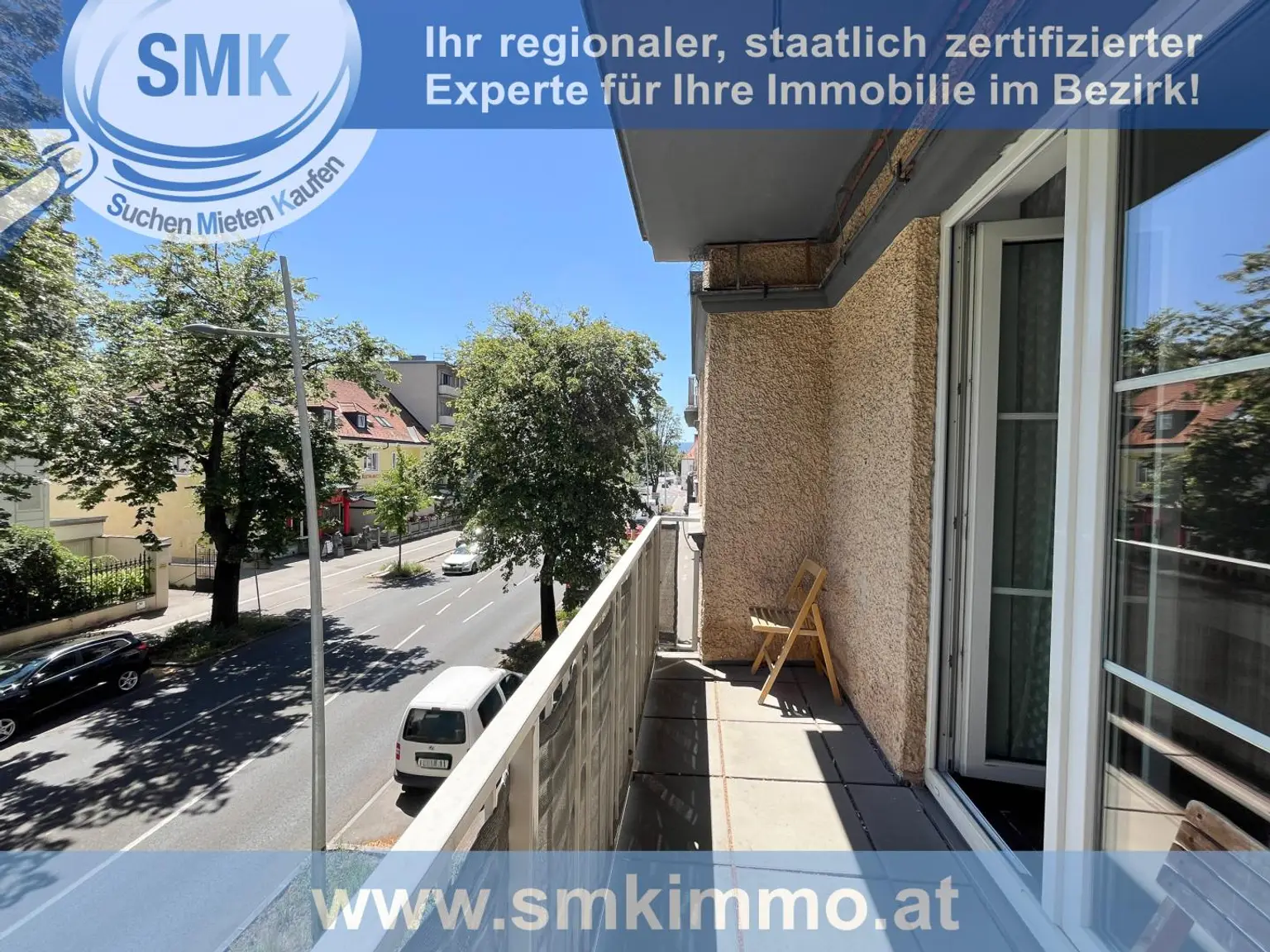Direkt im Zentrum mit Balkon!