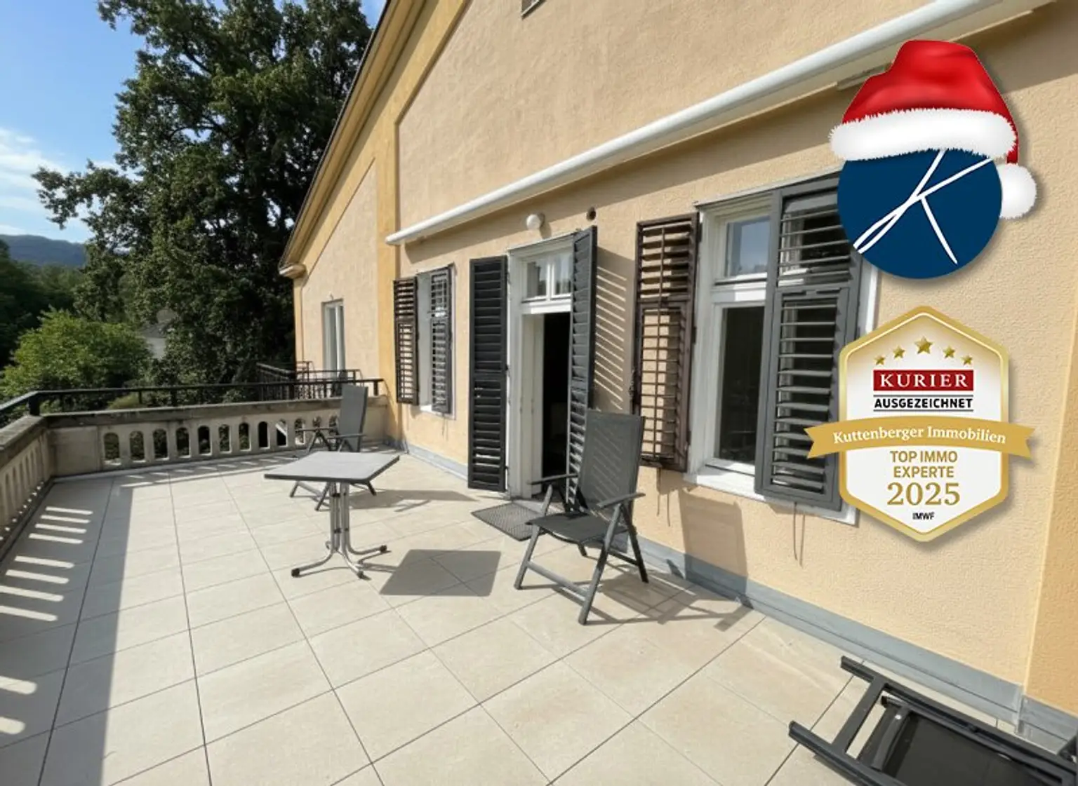 Preisreduktion ! Historisches Herrenhaus im Villenviertel von Baden: ca.450m² WF mit Grundfläche von 1873qm und 17 Zimmern zum Sanieren! (V2 & Schut