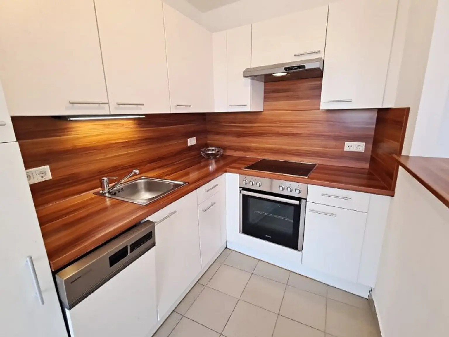 TERRASSENHIT, 61 m2 Dachgeschoß mit 48 m2 Terrasse, Wohnküche, 1 Zimmer, Wannenbad, Parketten, Fernblick, Holbeingasse