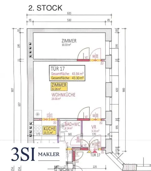 Erstbezug in Hofruhelage – hochwertig sanierter Altbau beim Laubepark