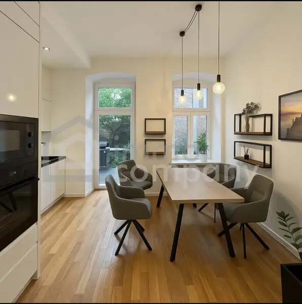 Stilvolle 3 - Zimmer - Wohnung mit Garten und Terrasse - urbanes Wohnen im 2.Bezirk