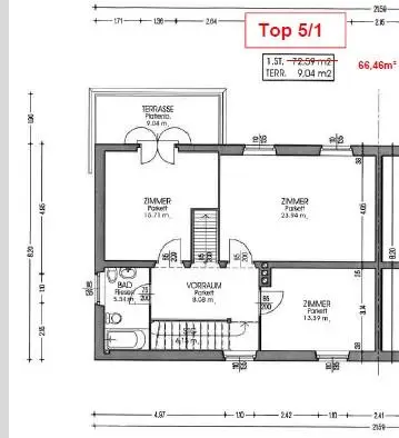 Grundriss Obergeschoss