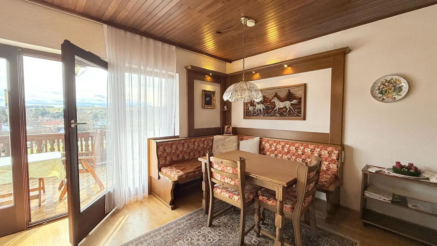 Wohnbereich mit Balkon