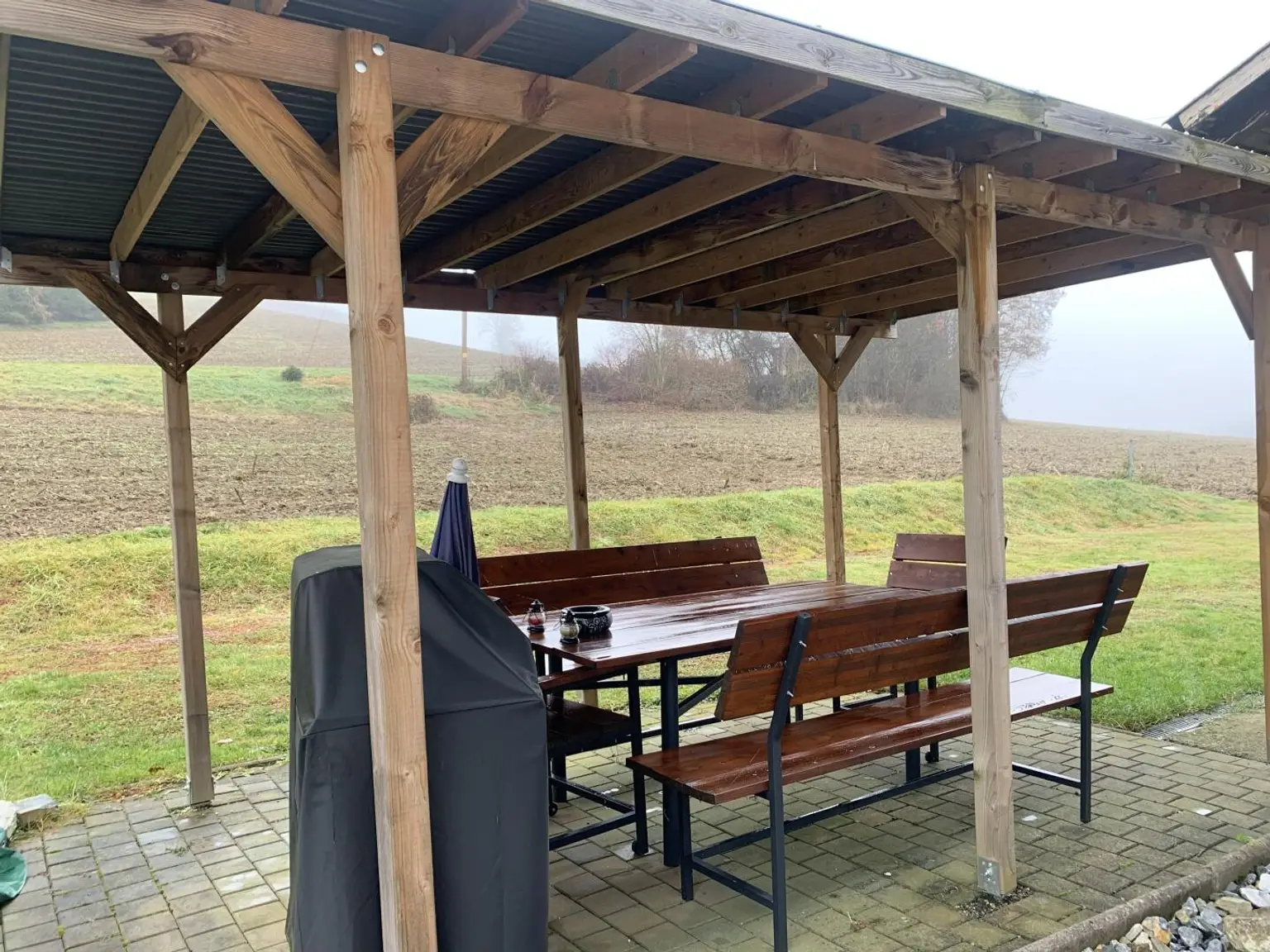 Terrasse ackserseitig