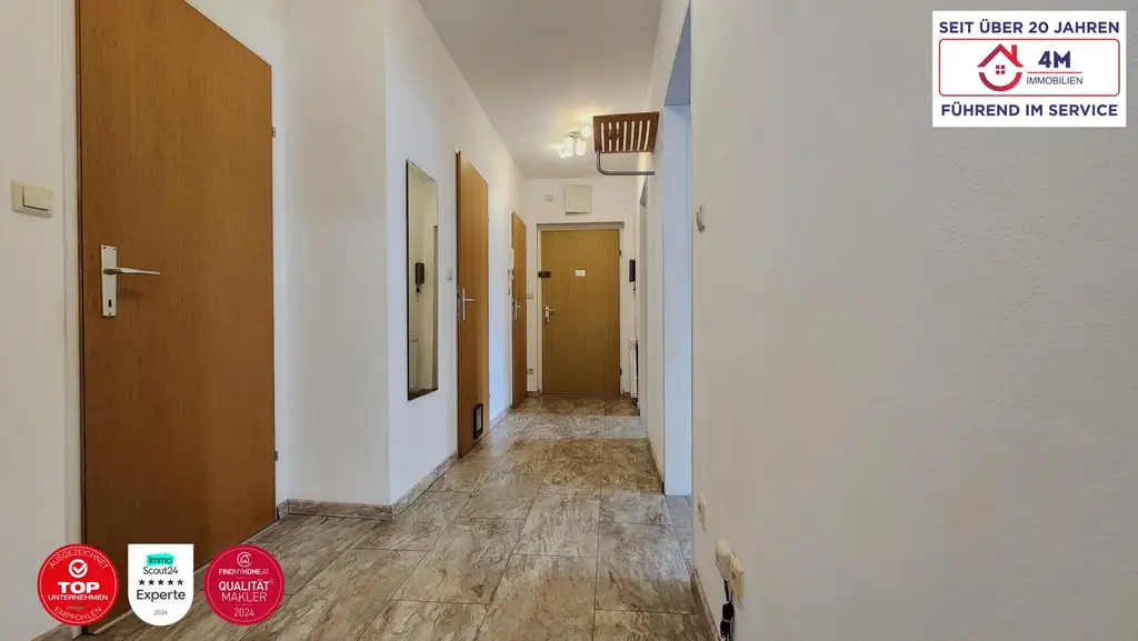 Gemütliche 3-Zimmer-Wohnung zwischen Stadt und Natur
