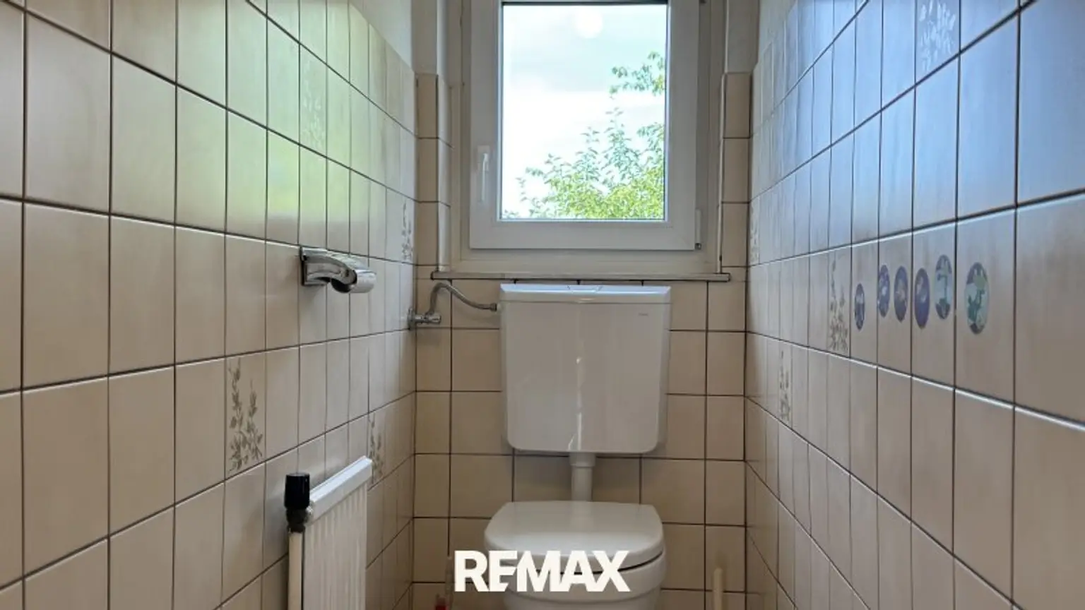 WC mit Fenster