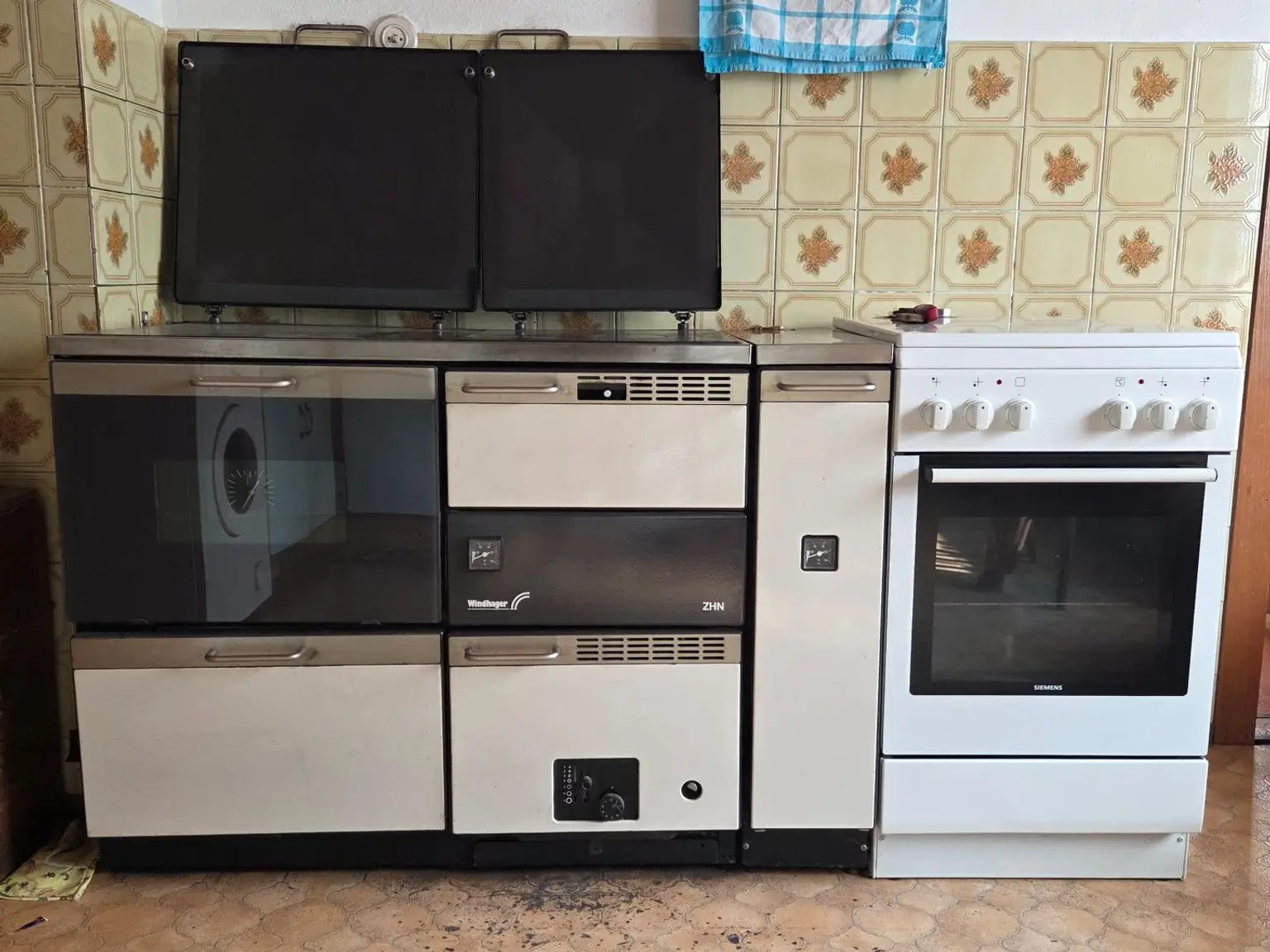 Zentralheizung mit festen Brennstoffen