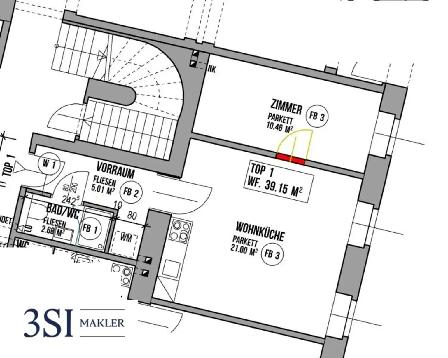 Charmante 2-Zimmer-Wohnung in 1160 Wien – Ihr neues Zuhause für nur 179.000 €!
