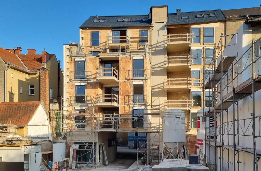 PROVISIONSFREI! Neubauprojekt - St.Leonhard! Große 2-Zimmerwohnung mit Innenhofbalkon!