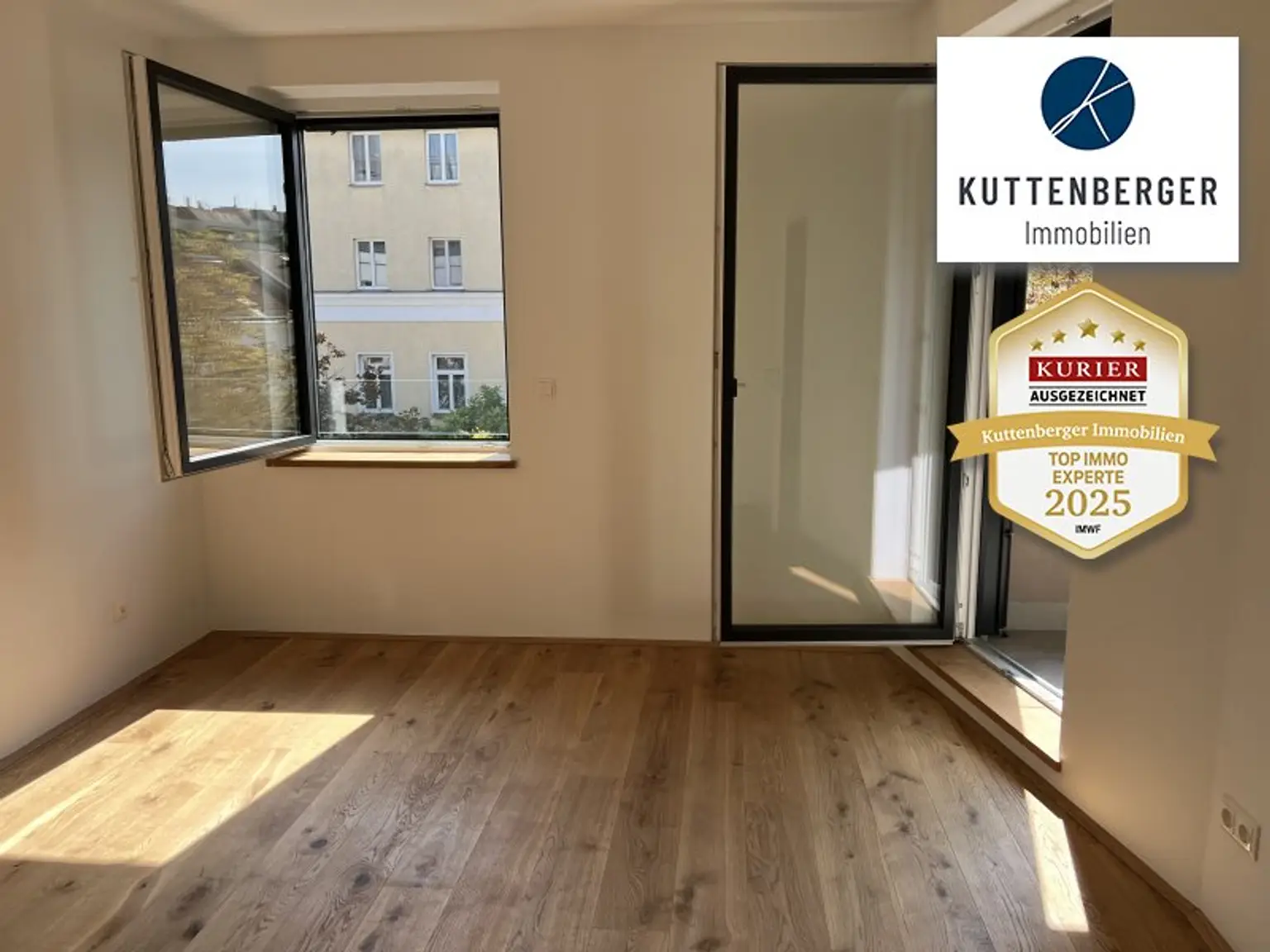 *Superprojekt: ''Über den Baumwipfeln" Top 44 Erstklassige 2-Zimmer Loggia - Wohnung + TRAUMHAFTE SÜDAUSRICHTUNG mit Blick auf die Kastanienbäume