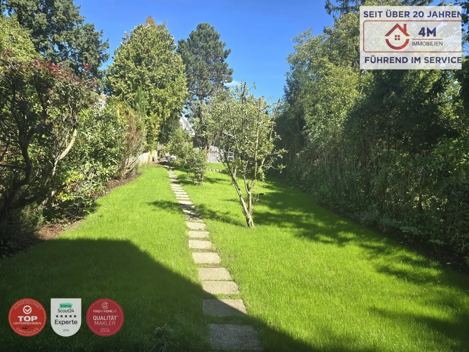 127m² Wohnung mit 320m² eigene Garten am Wilheminenberg
